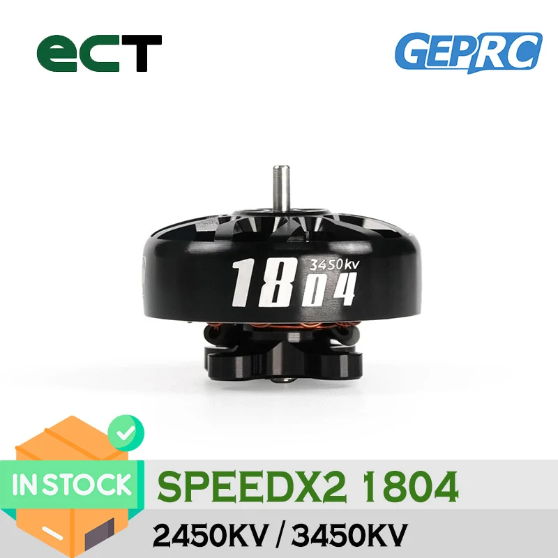 

GEPRC SPEEDX2 1804 2450KV/3450KV Motor brushless top quality fpv freestyle Sbang motor