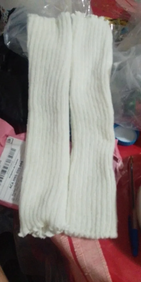 40-70cm Knitted Lolita Leg Warmers Women's Long Socks Autumn Winter Wool Foot Cover Arm Warmer Y2K Crochet Heap Socks Boot Cuffs photo review