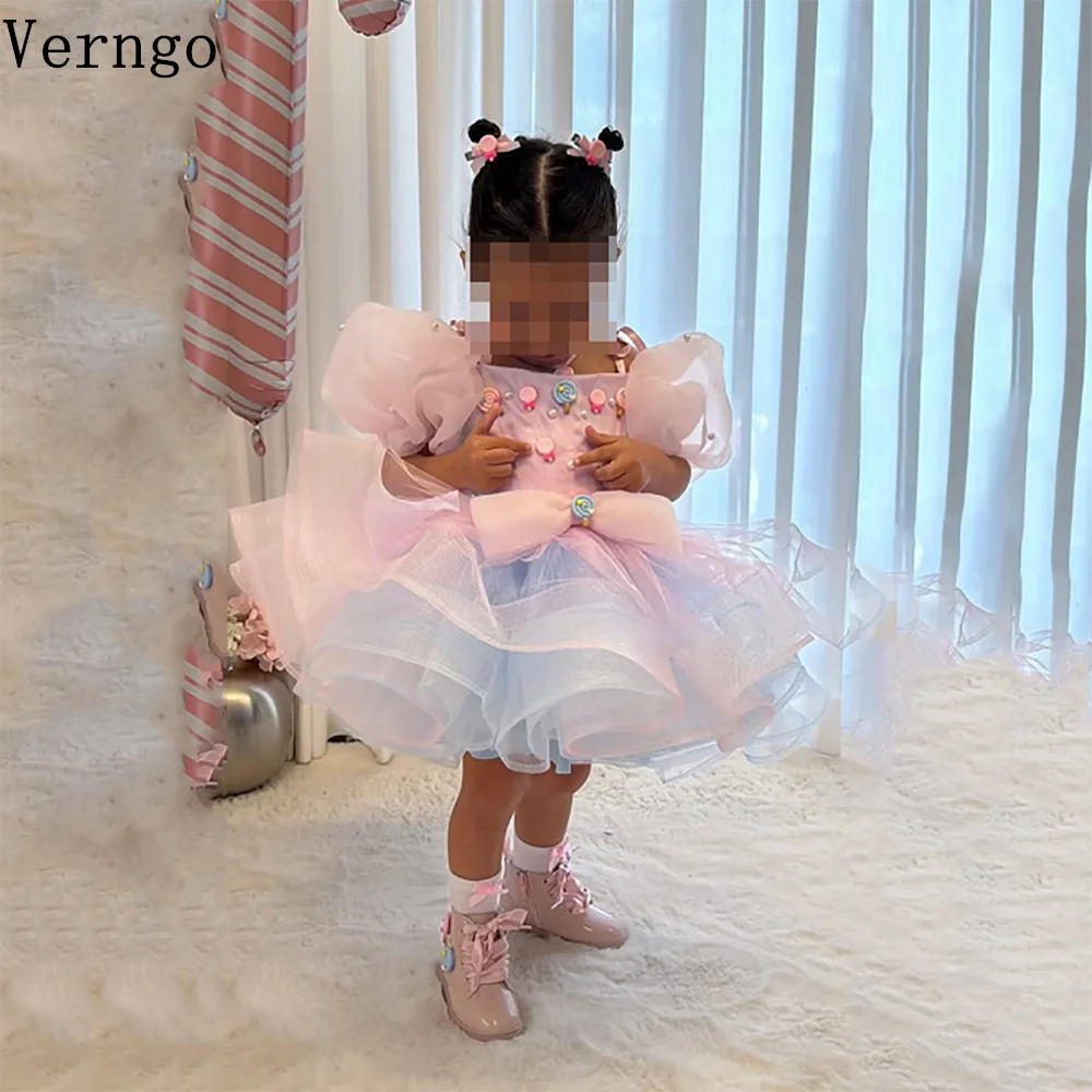 verngo-cute-colorful-organza-mini-flowers-girl-dress-bow-short-sleeves-princess-ball-gown-celebrity-birthday-dress-customized