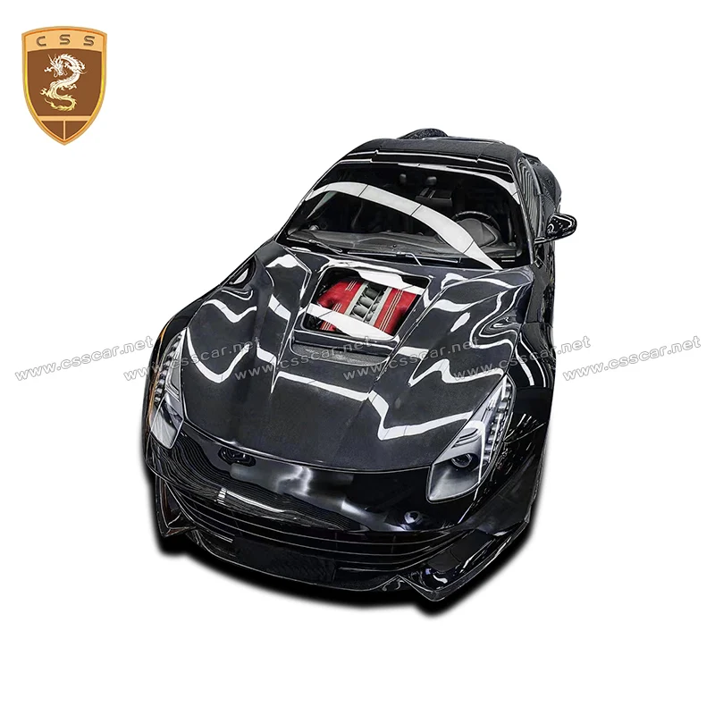 

Carbon Fiber Glass Hood For Ferrari F12 Bonnet Scoop Bodykit Car Exterior Accessories Auto Decoration Tuning Part Style