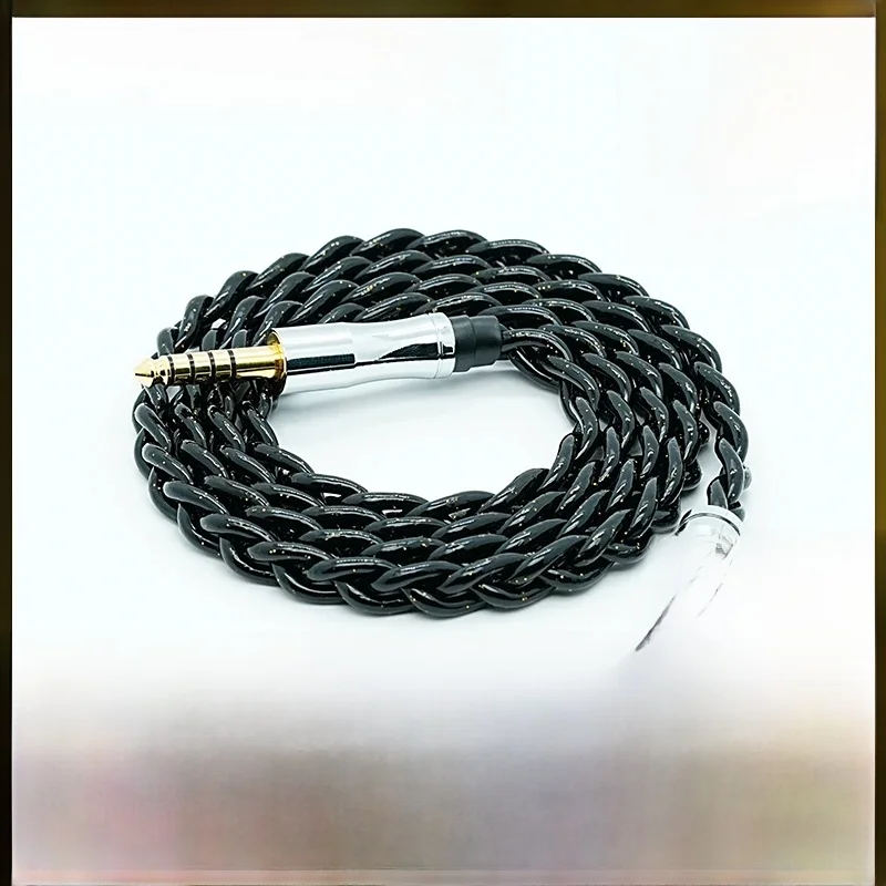 Kabel do słuchawek HiFi IvipQ-190 Night Starry Liquid Nitrogen Single Crystal Silve Litz In-Ear 0.78/2Pin/MMCX do Davinci Cantor — zdjęcie produktu 7