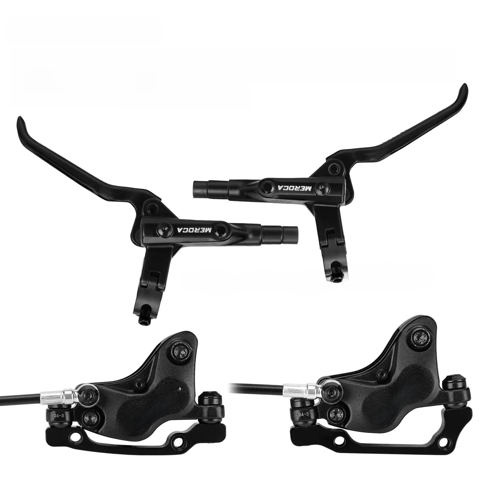 AliExpress GOLDIX MEROCA M4S 4-Piston Split Type Bicycle Hydraulic Brake Oil Pipe Front 850mm Rear 1600mm Length for Mountain Bike Brakes