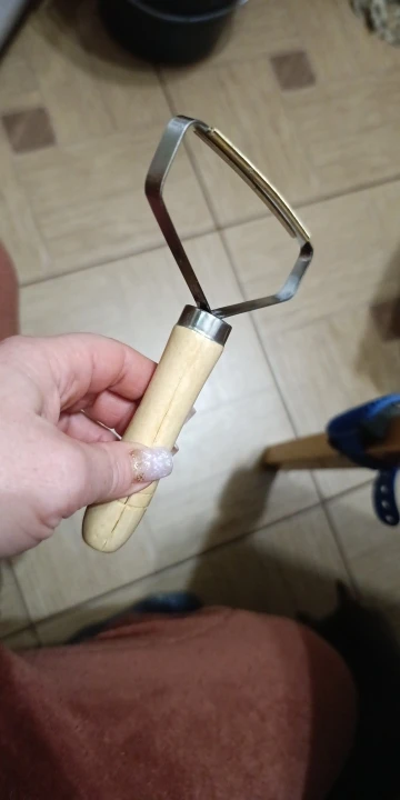 Customer review photo for Manual Pet Hair & Lint Remover Brush