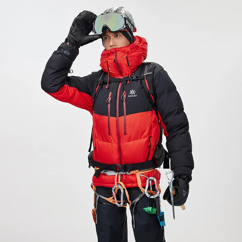 KAILAS 6000GT Unisex Down Jacket 850FP Warm Lightweight Windproof Convenient Storage For High Altitude Mountaineering  KG2113103