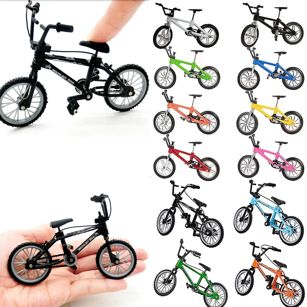 AliExpress ZWSISU Mini Finger Bicycle Toys Alloy Miniature MTB Bike Model DIY Simulation Mountain Cycling Kid Gift Toy