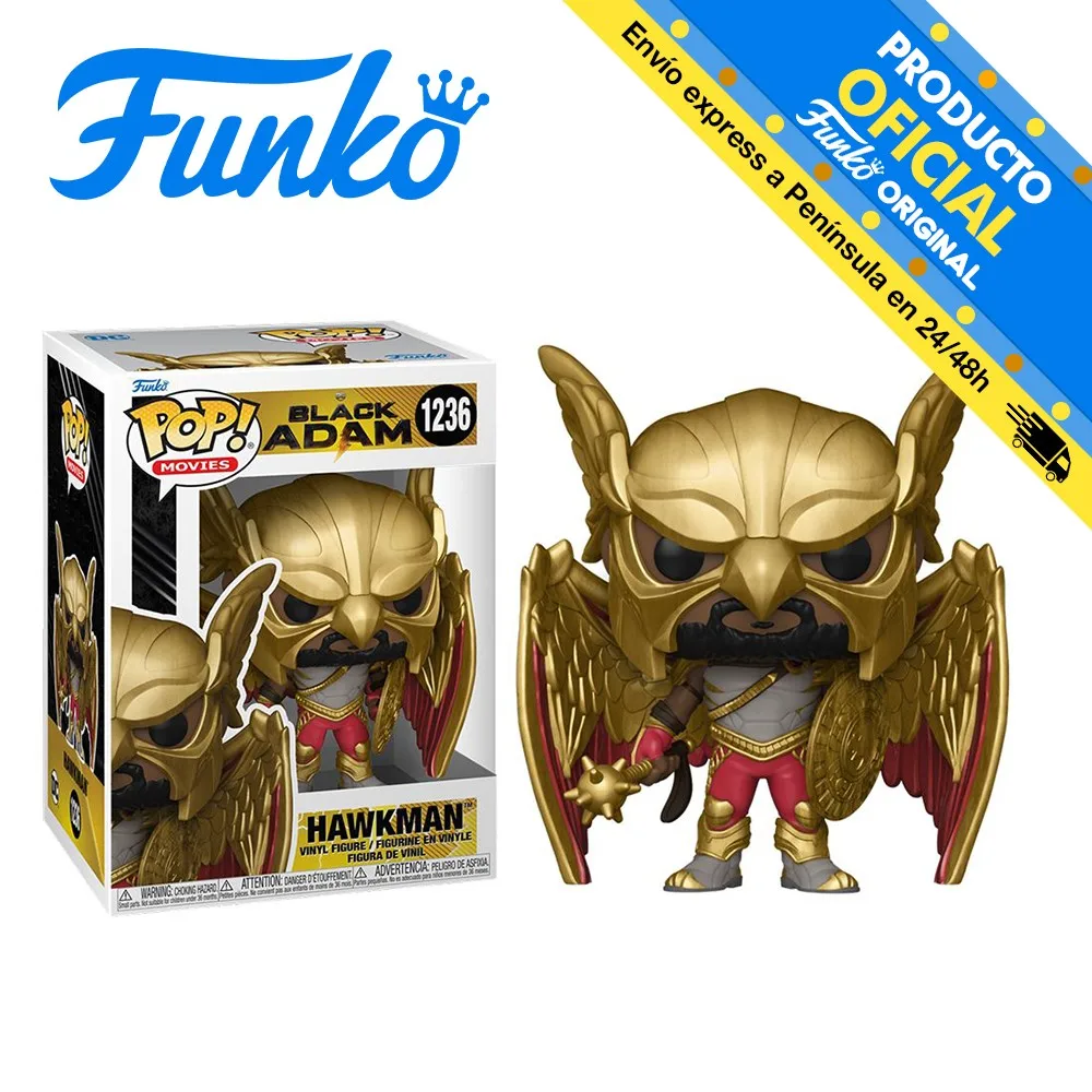 Funko Pop! Black Adam 64193 Falcon Man 1236 original original Toys Decoration Boy Girl New With Box Shop Official