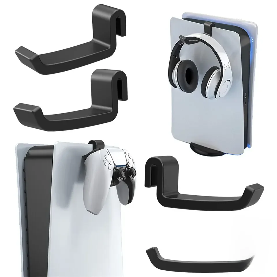 GAMINJA P512 Headphones Cabide Wall Mounted Gaming Headset Stand Rack Para PS5 Console Acessórios Do