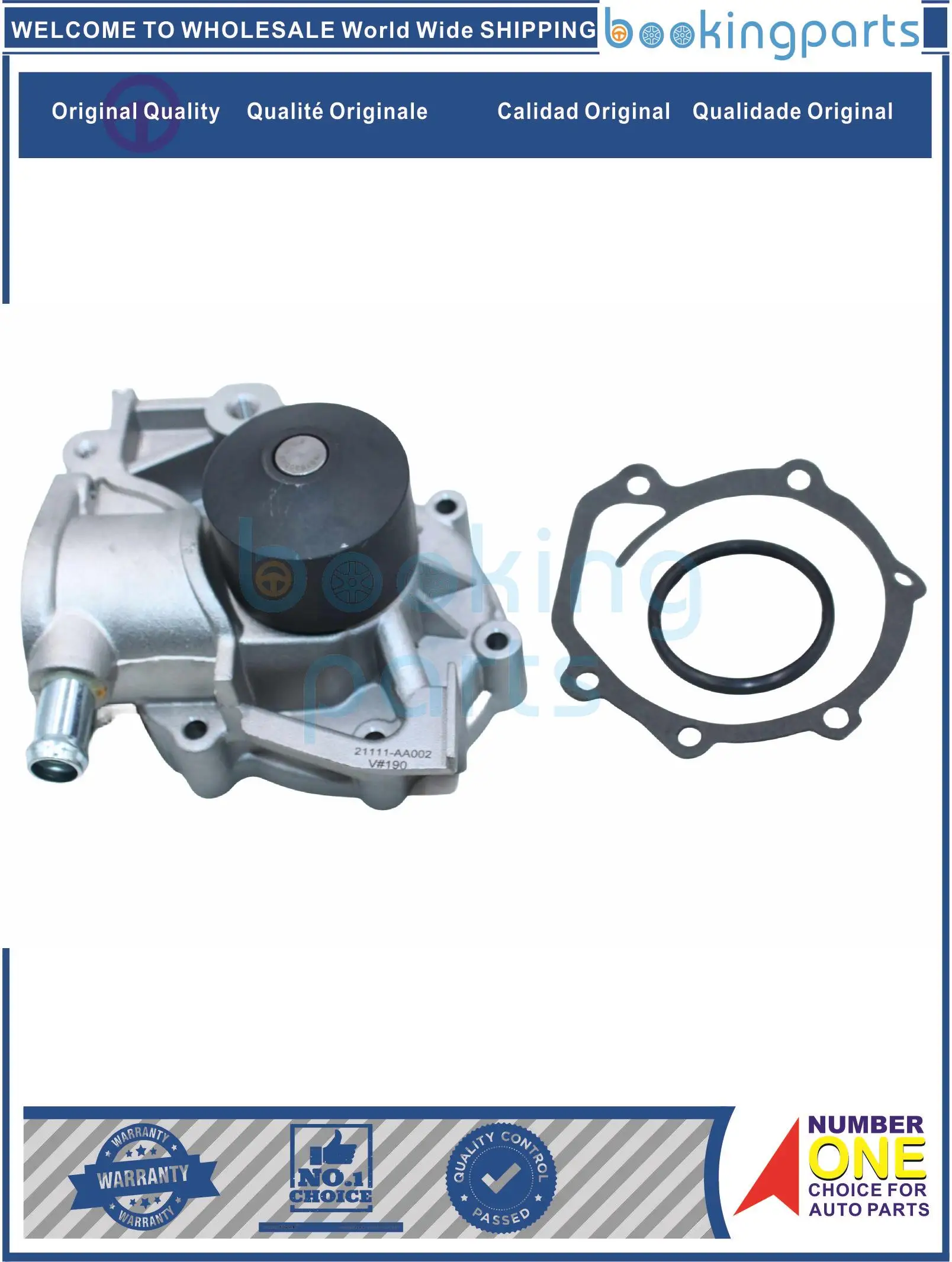 WPP25508,F17,21111-AA002,21111AA002,160-1120,1601120,21111-AA000,21111AA000, Water Pump For SUBARU EJ18/EJ22,FORESTER 97-02/EJ20