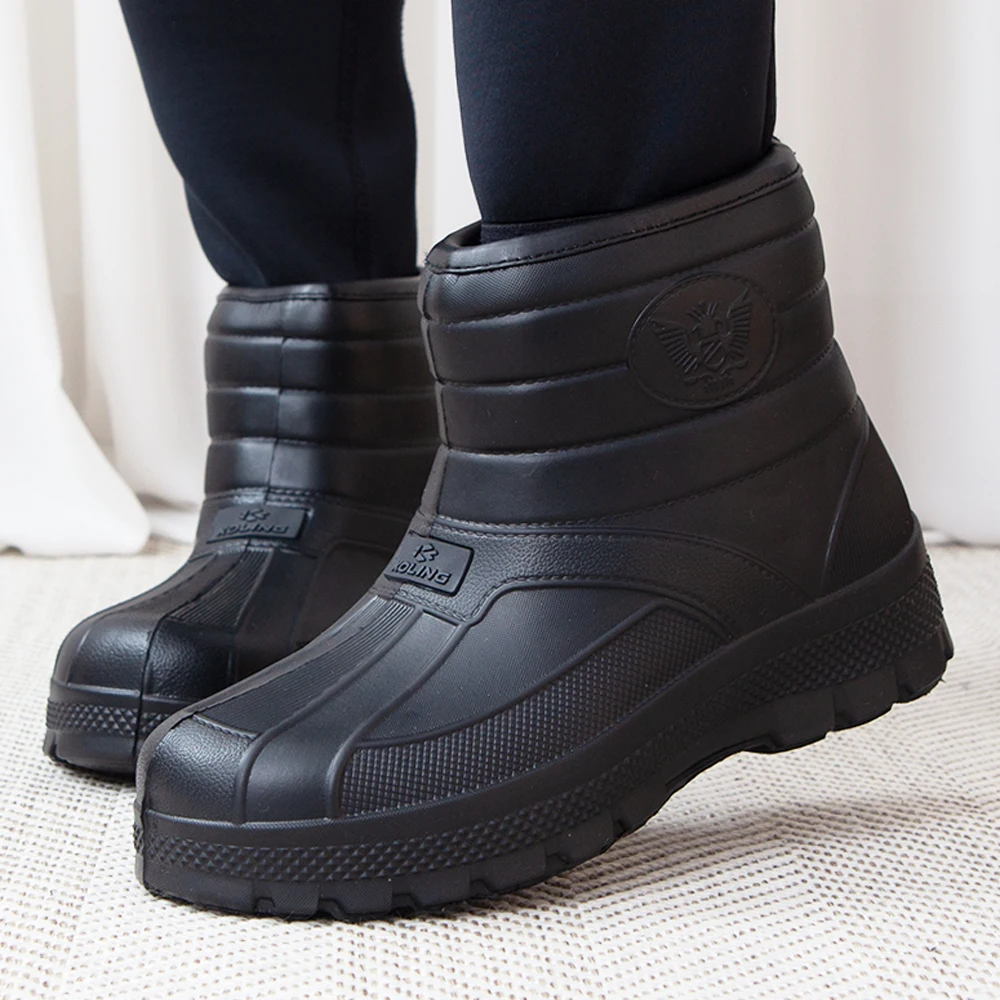 Men's Winter Boots Men's Winter Boots Winter Boots Boots Hairy Boots Snow Boots motorcycle boots shoes