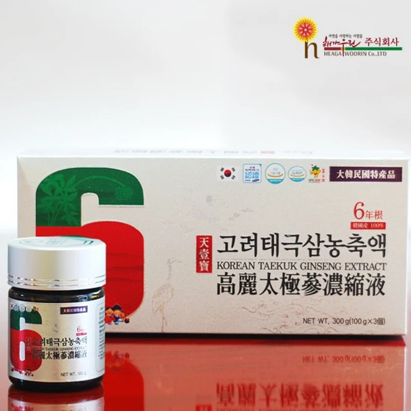 300g of 6-year-old Taegeuksam concentrate (100% Taegeuksam concentrate)