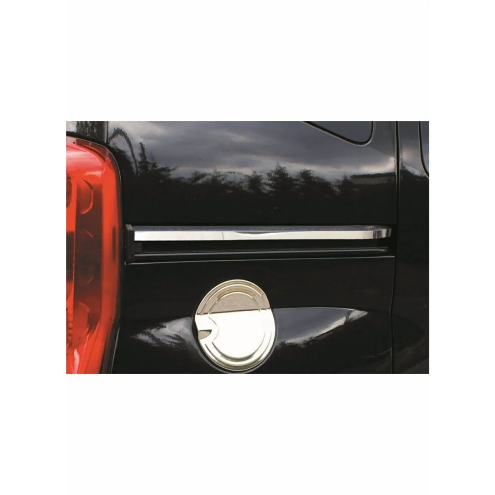 For Fiat Fiorino Chrome Sliding Door Streamer 2 Pieces Stainless Steel 2008 + car accesses-Free Shipping