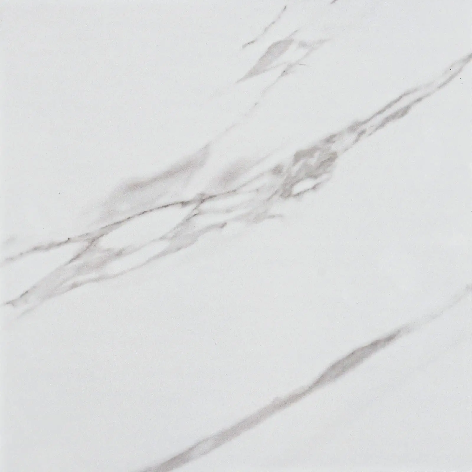 10er-Pack PVC-Bodenfliesen zum Abziehen und Aufkleben, 11,81''x11,81'', weiße Marmor-Bodenfliesen, selbstklebende, wasserdichte Vinyl-Bodenaufkleberfliesen, dekorativ für Badezimmer, Schlafzimmer,