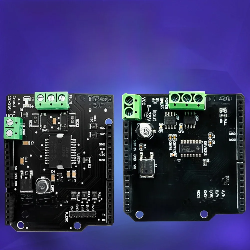 Makerbase SimpleFOC Shield V2.0.4 FOC BLDC Motor Controller Board Arduino Servo — zdjęcie produktu 6