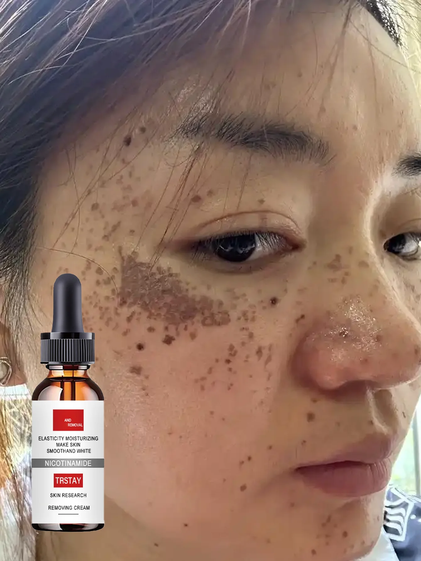 Brightening facial essential oil for all skin types moisturizing and brightening serum reshapes youthful contours improves rough - Image 3