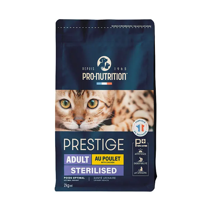 Pro nutrition Prestige Cat 2kg Sterilized Chicken Cat Food