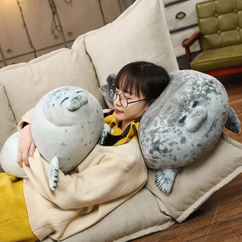 Fat Foca Gorda Seal Plush Toys Stuffed Animal Foca Guatona Peluche Soft Doll Sleeping Pillow Sea Lion Toys Kawaii Children Gift