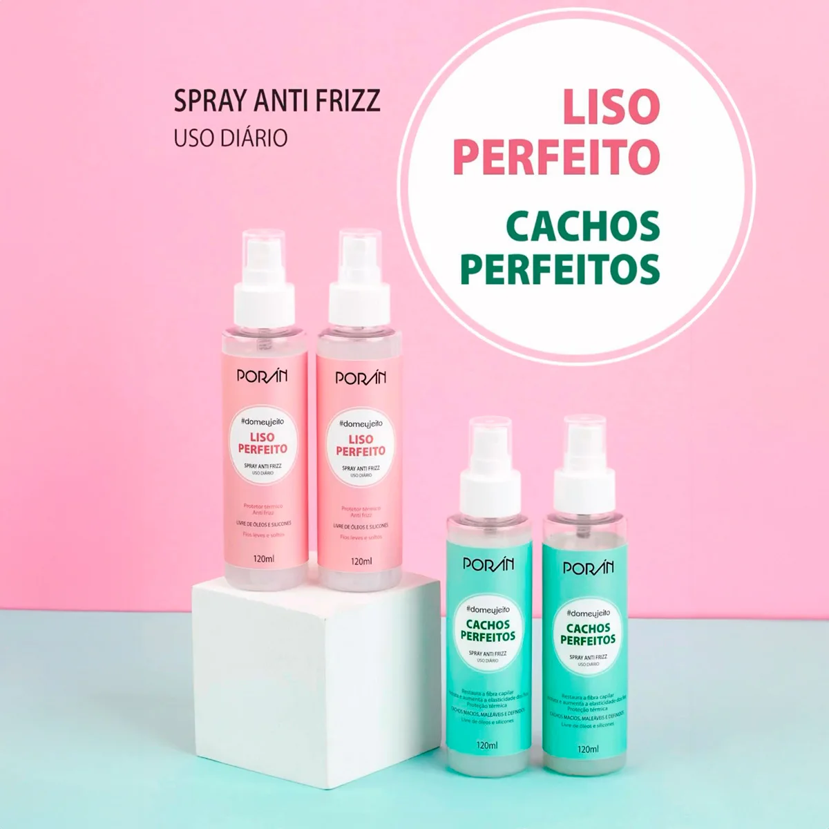 Perfect Anti Frizz Spray 120ml - Porán