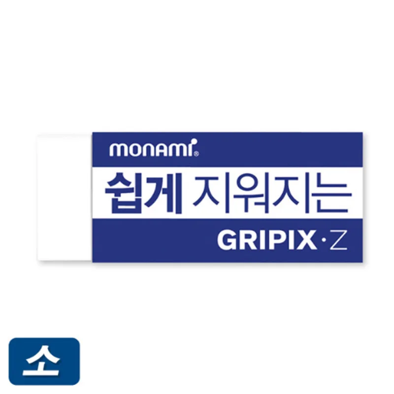 Monami easily erased Grifix. Z-Esteer White Gagra fix