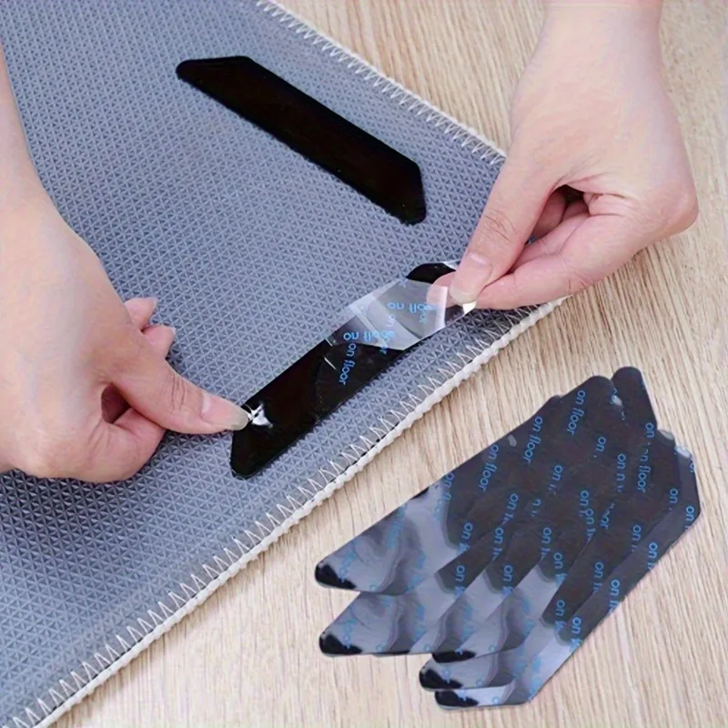 36 Pieces of Double-sided Carpet Fixing Patches, Strong Adhe