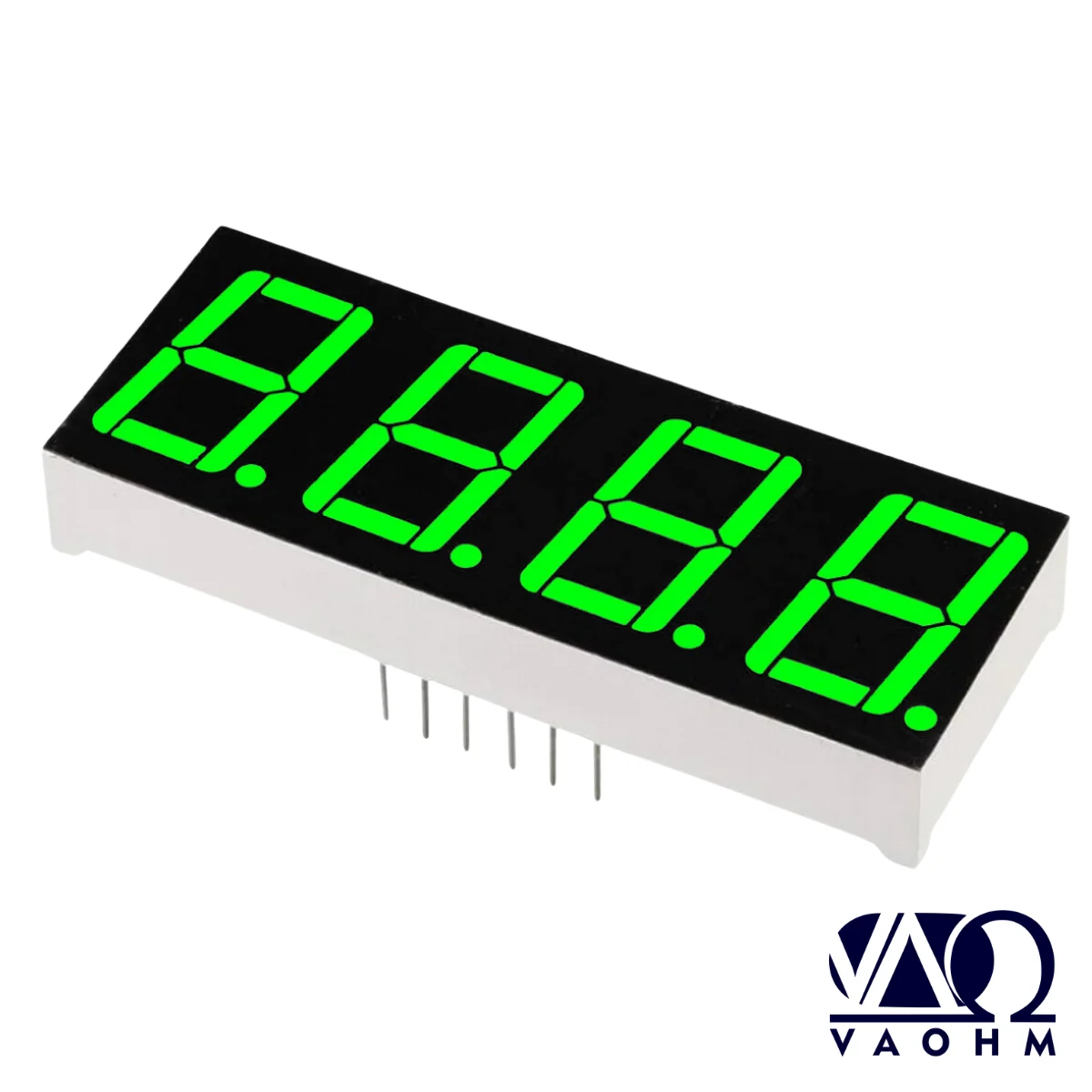 Imagem -03 - Ânodo Comum Led Display Tube Padrão de Dígitos Sete Segmentos Vermelho Azul Verde Branco 5641bh 5641bb 5641bg 5641bw 056 Polegada 10 Pcs