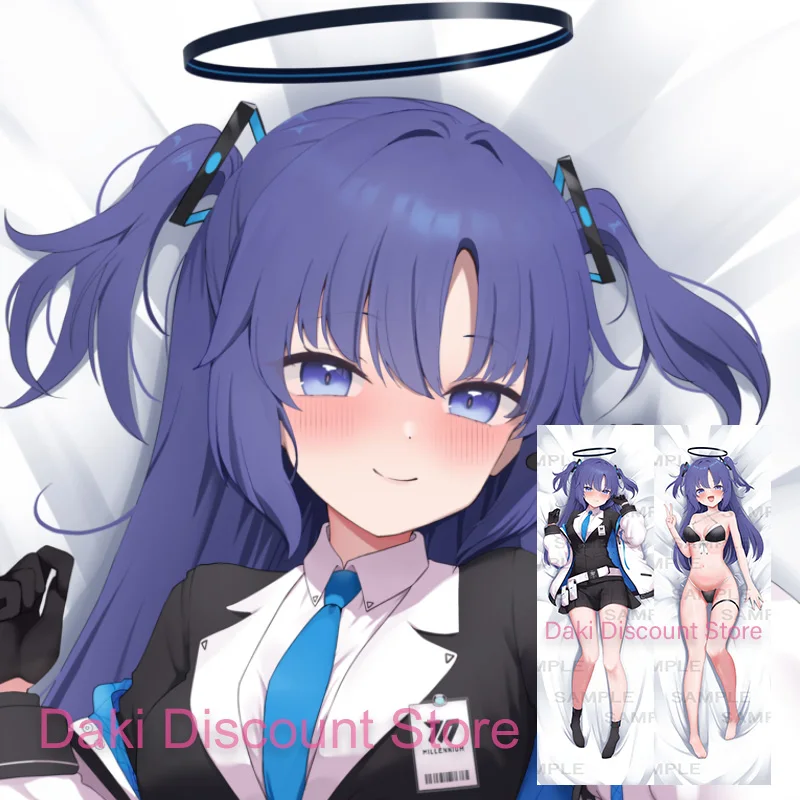 

Dakimakura yuuka (синий архив) аниме двусторонний принт наволочка для тела в натуральную величину наволочка подарок