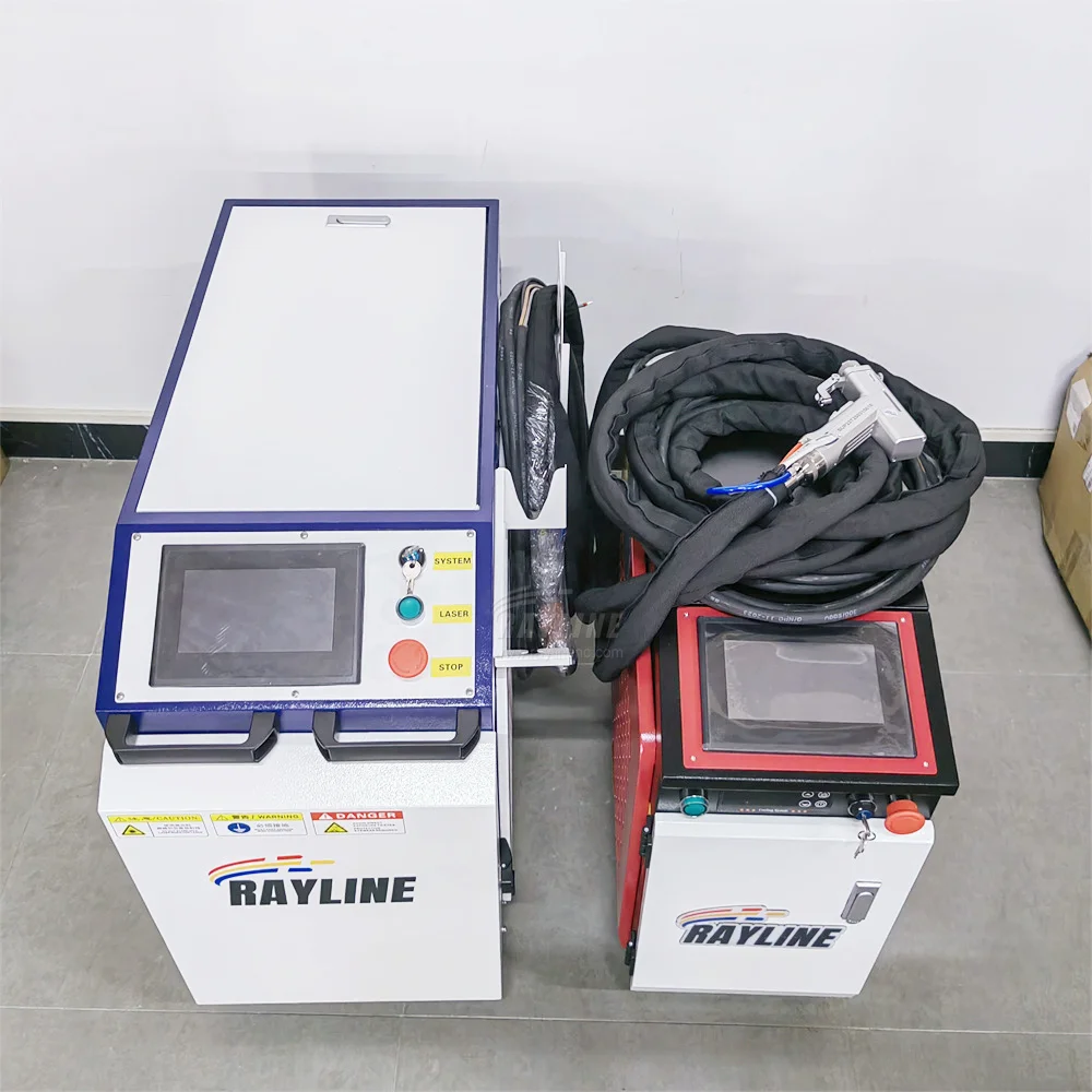 1500W  4 in 1 Mini Water Cooled Laser Welder Strong Cutting Welding Cleaning Fiber Laser Welding Machine Water Cool LASER MACHIN