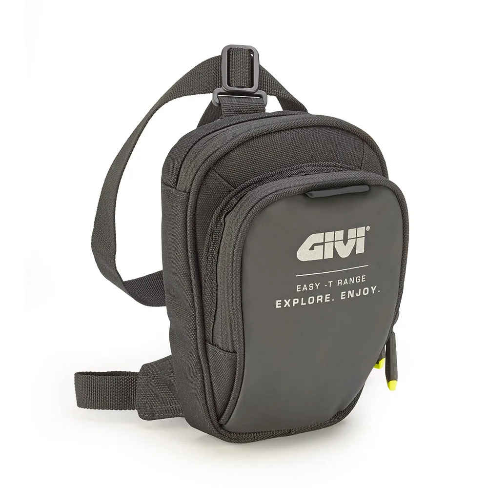 GIVI EA139B Two Pockets Black Motorcycle Leg Bag 1 Liter Maximum Load 1 Kg Motorcycle