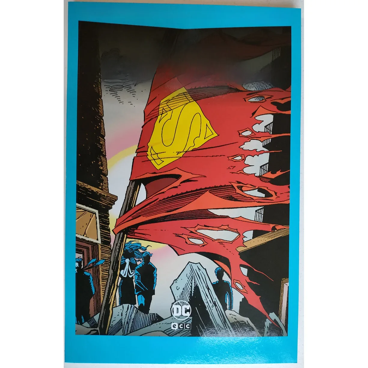 Morte do superman, bolso de dc, ed. Ecc, autor dan jurgens, ano 2021, história em quadrinhos em