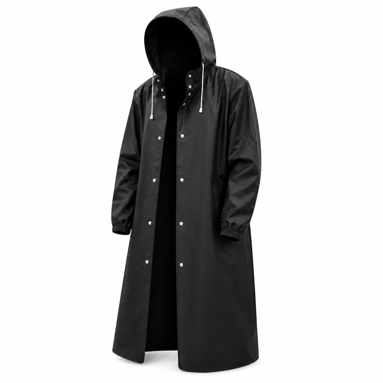 Waterproof Rain Jacket 2-Pack Heavy Duty Hooded Rain Jacket for Men Women Outdoor Work Top Rated 2026