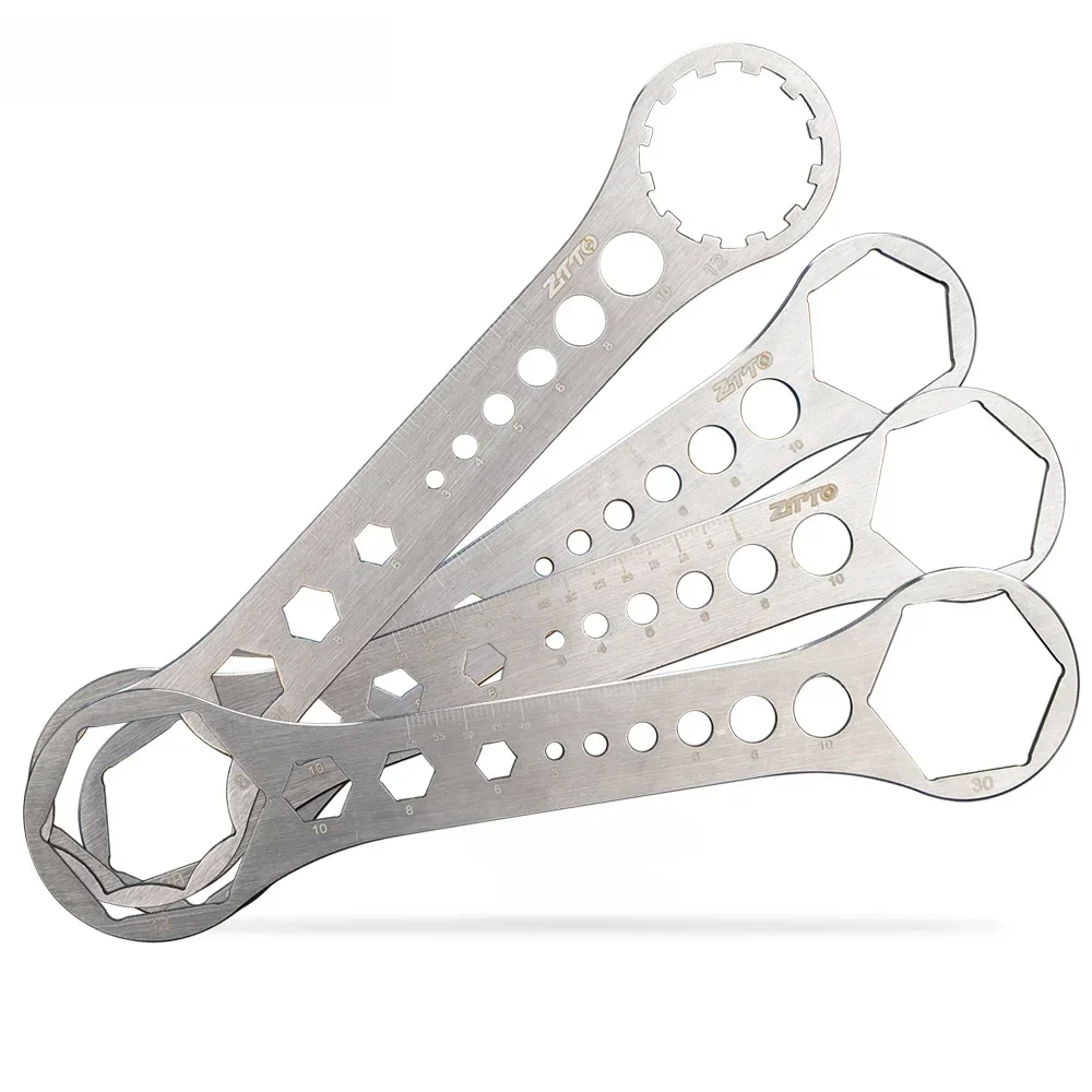 AliExpress ZTTO MTB Suspension Fork Cap Installation Remover Repair Allen Wrench Socket 24mm 26mm 27mm 28mm 30mm 32mm Bottom Bracket Tool