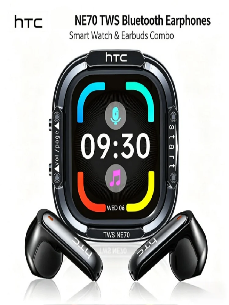 NE70 TWS Kabellose Ohrhörer Bluetooth 5.3 ENC Geräuschunterdrückung IPX5 Wasserdicht Gaming-Kopfhörer mit geringer Latenz HiFi-Stereo Touch-Steuerung Lange Akkulaufzeit mit Digitalanzeige und Mikrofon