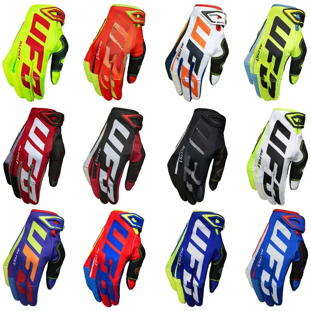 AliExpress ufo almst UFO Almst Off-road Motorcycle Gloves Mens Women Mountain Bike Gloves BMX ATV UTV Guantes Soft Breathable Motocross Racing Gloves