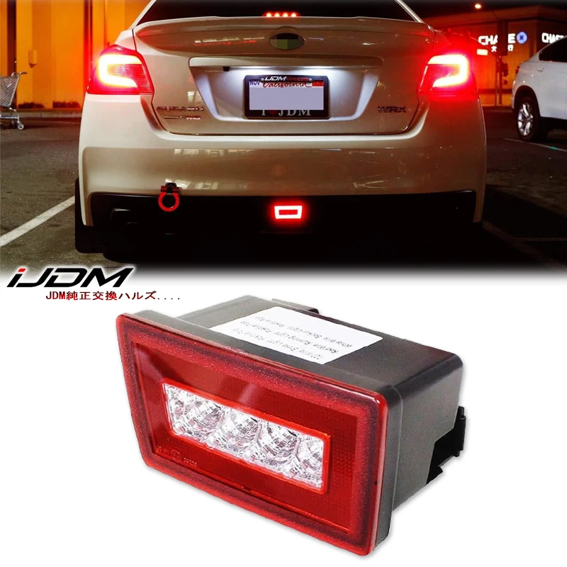 LED Taillight For Subaru Impreza WRX/STI XV Crosstrek Fog Brake Reverse Light 3rd Stop Backup Lamps 12V 24V Rear Bumper Signals