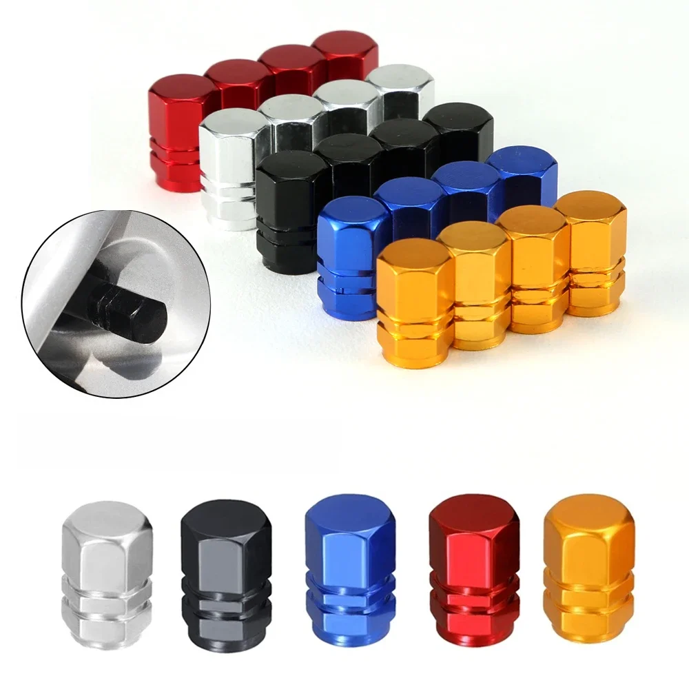 AliExpress DSYCAR 4Pcs/lot Universal Car Moto Bike Tire Wheel Valve Cap Dust Covers Car Styling for Fiat Audi