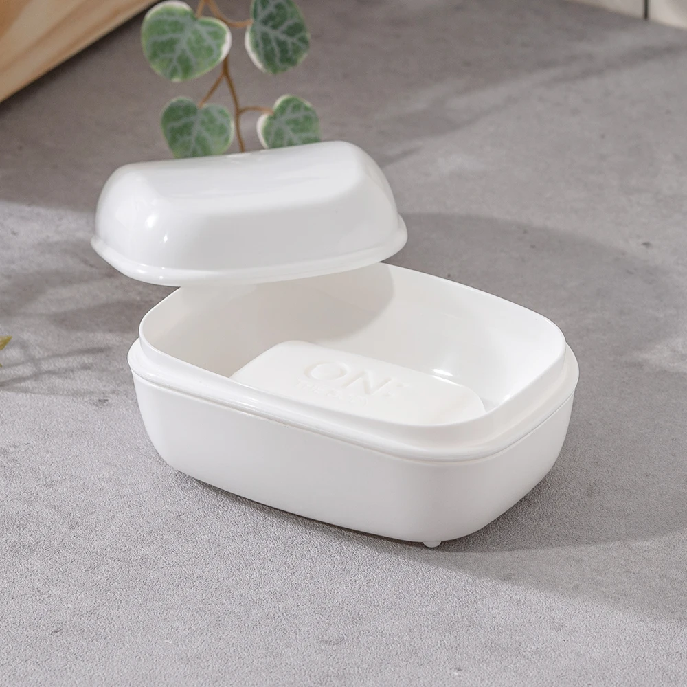 Blanc Soap Box with Lid sealed hygienic durable