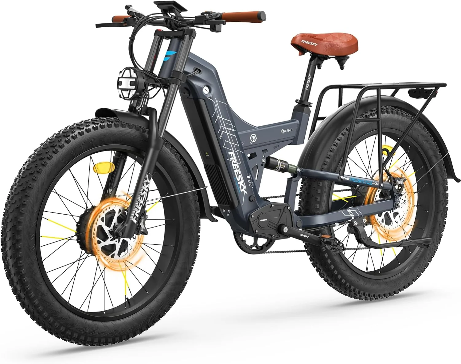 DUAL MOTOR 45MPH 120M!LE 260NM LG CELLS ELECTR!C B!KE FOR ADULTS