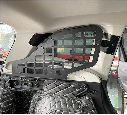 

For Subaru Forester SK 2019-2025 Side Window Shelf Car Rear Trunk Debris Rack Bracket Storage Molle panel