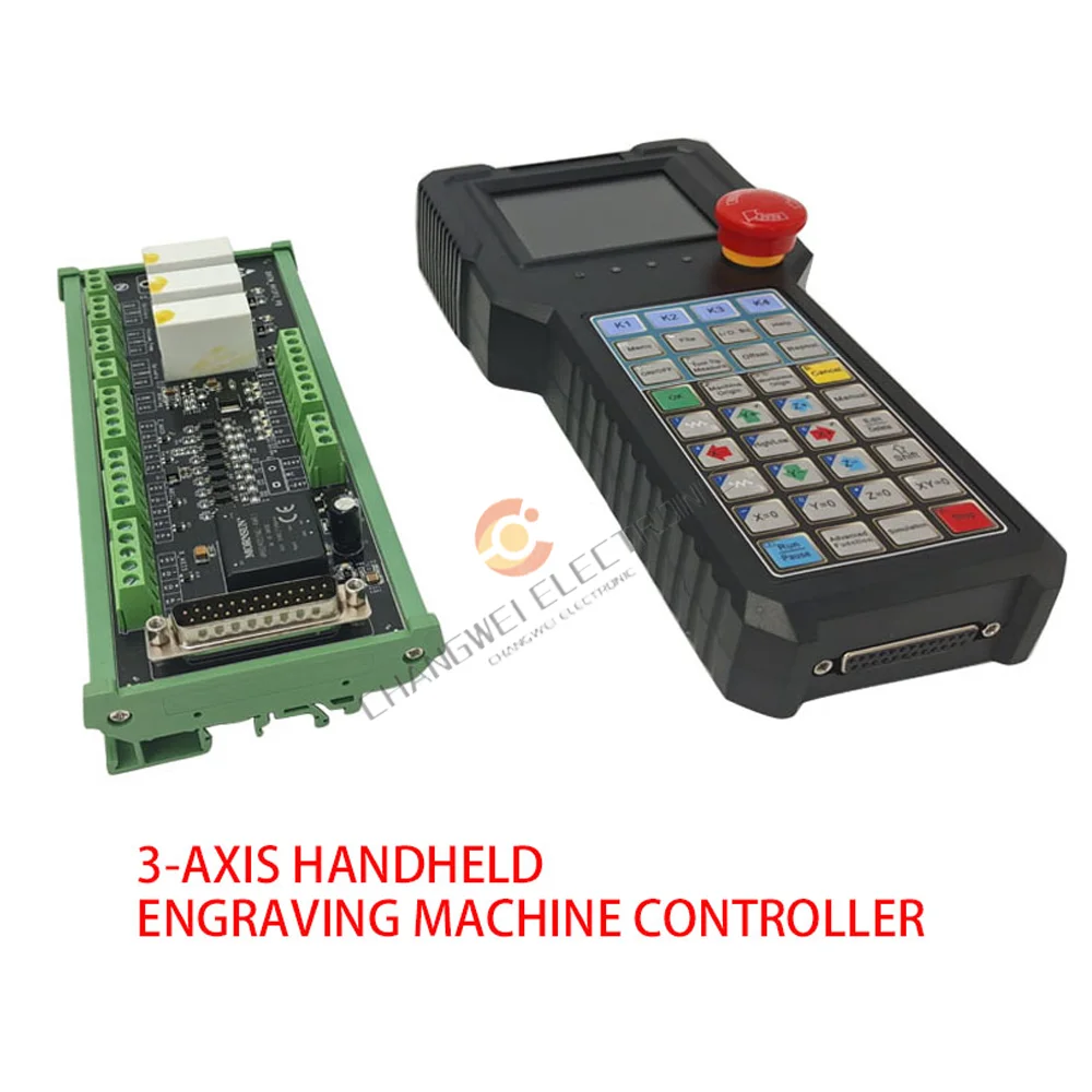 CNC Engraving HC-20XX Old Style 3Axis Machine Numerical Controller System,Engraving And Milling Machine Handheld Control System