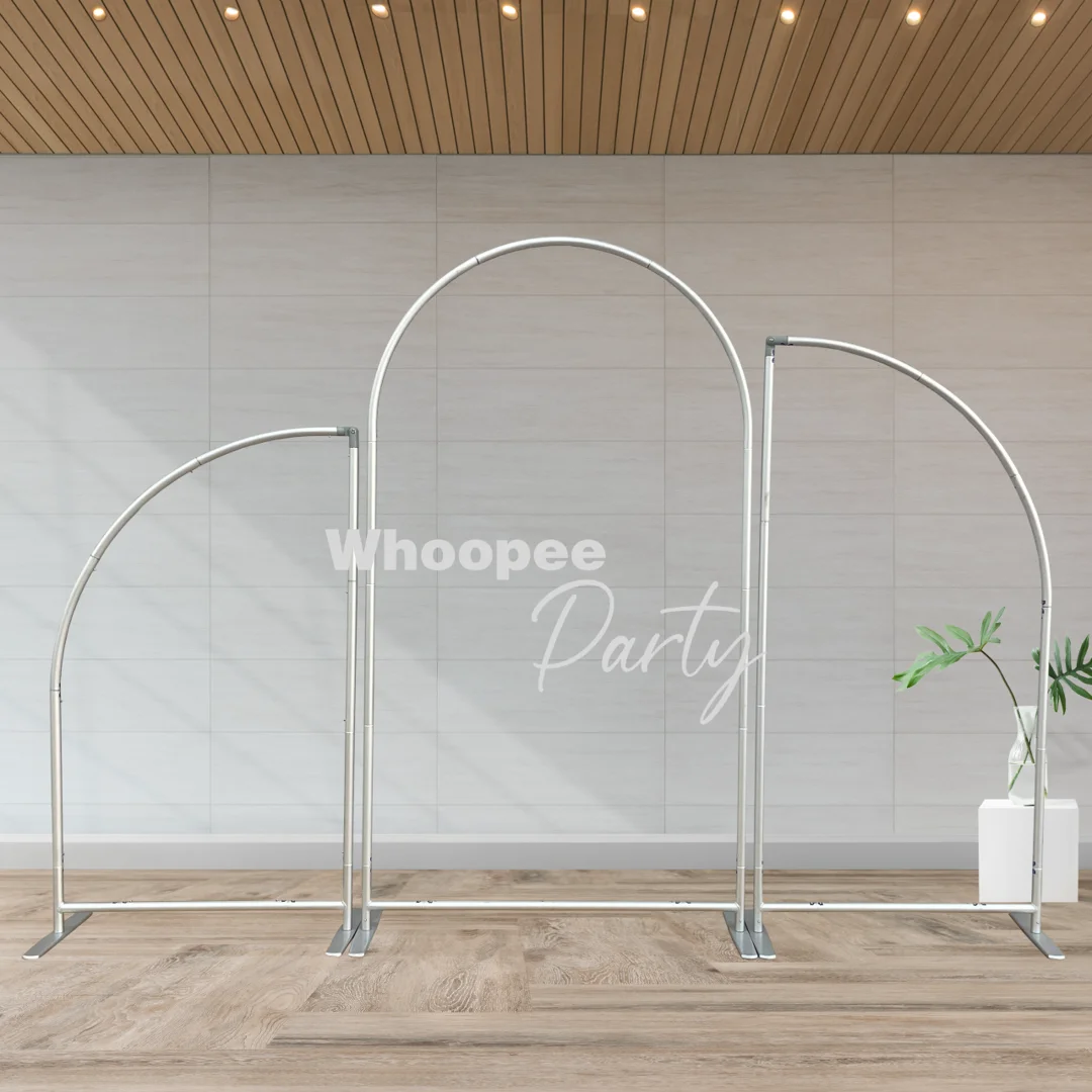 Aluminum Alloy Tube Arch Backdrop Wall Stand For Birthday Wedding Party Stage Decoration