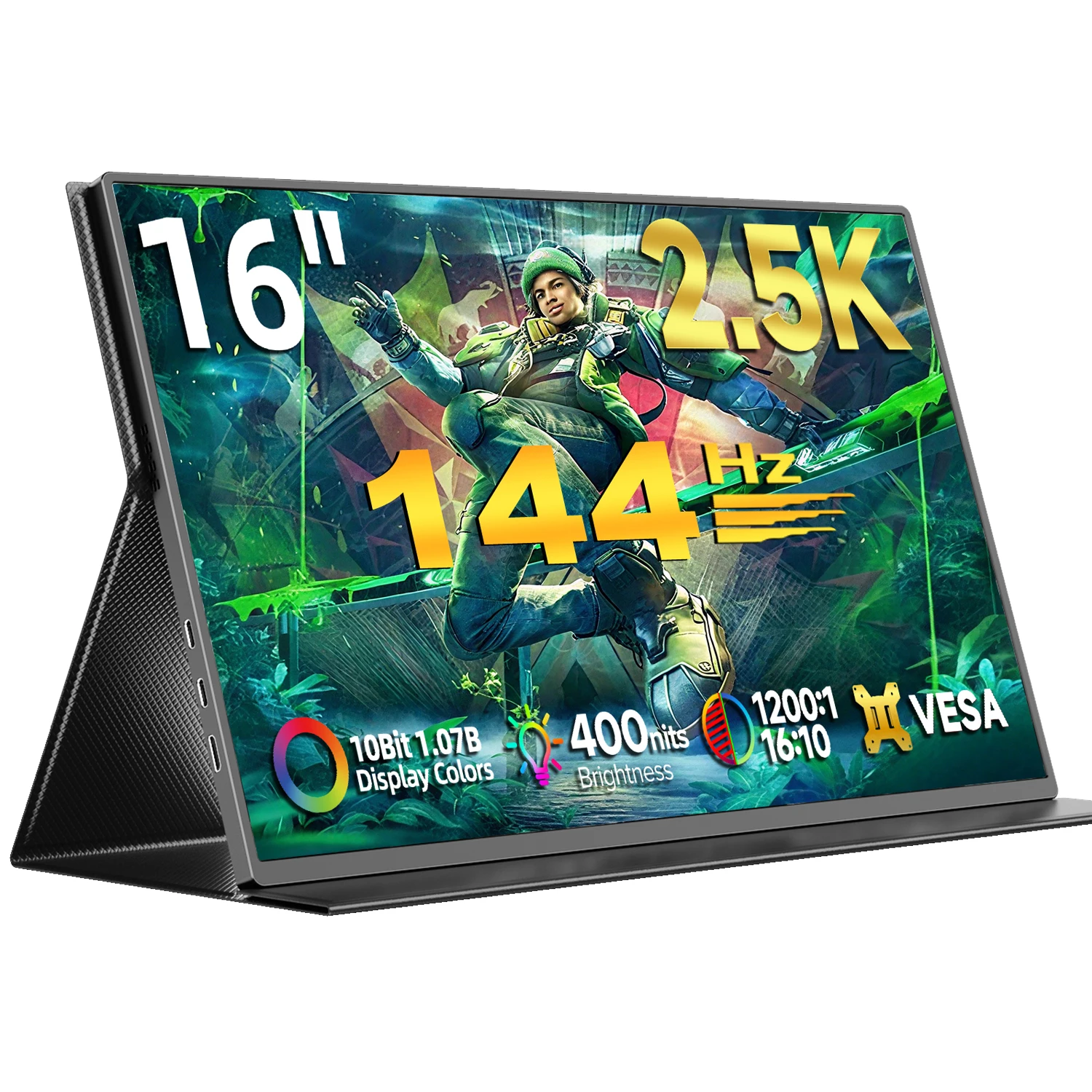 yZ[zUPERFECT 16 C` 144Hz |[^u Q[ j^[ 2.5K 2560x1600 100%sRGB HDR FreeSync OXN[ bvgbv Rs[^[ fBXvCp