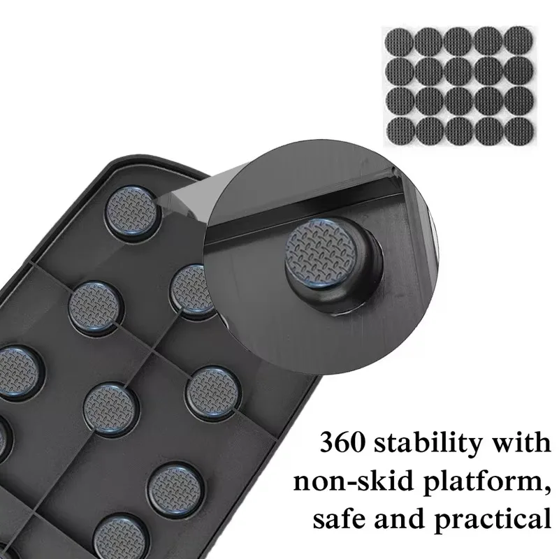 Portable Foldable Push Up Board Set with Handles, Multifunctional Home Gym Fitness Equipment for Chest, Arms, Back & Core Training gallery 3