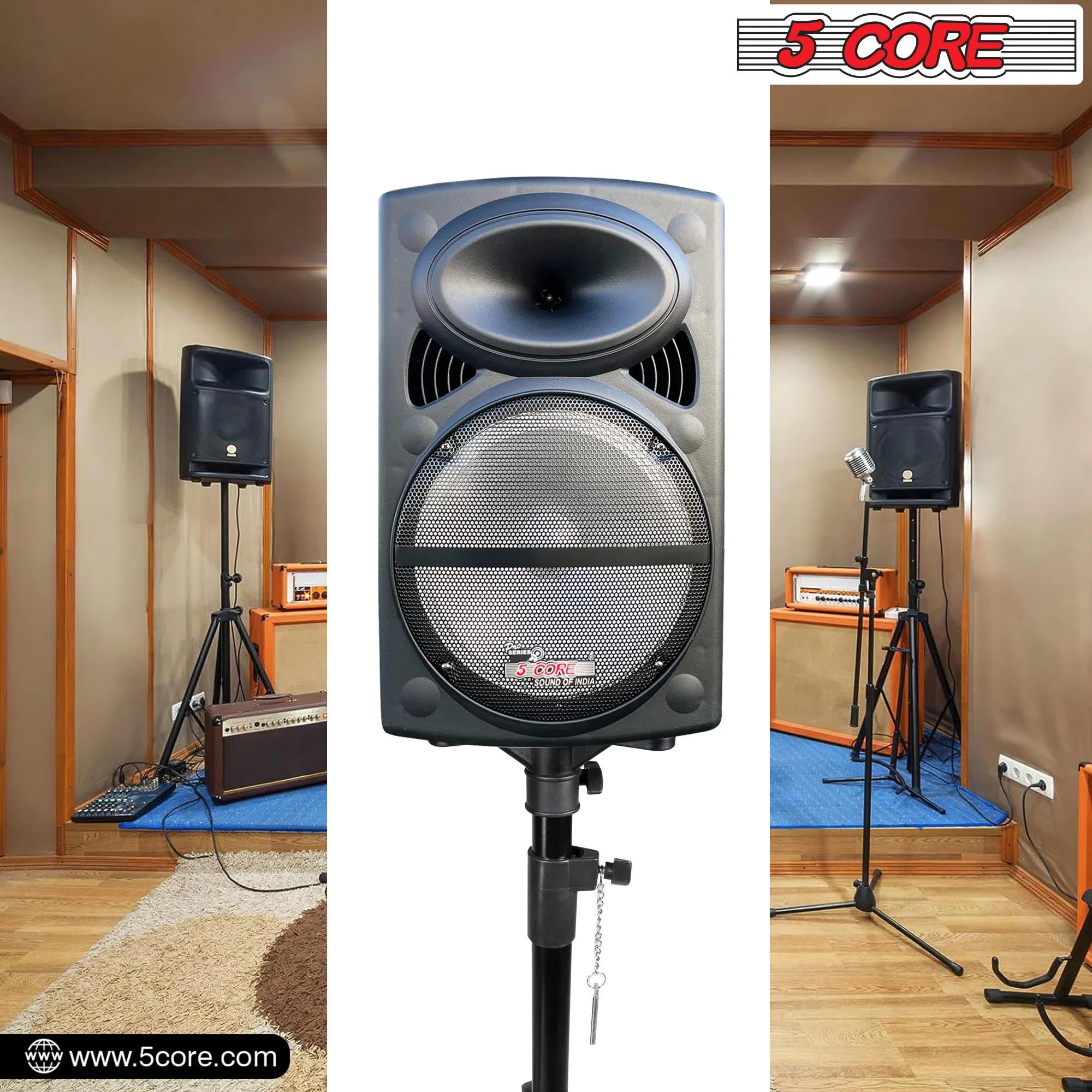 5 Çekirdekli Hoparlör Standı T - Speaker Stand Tripod incelemesi ve fiyatı