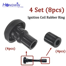 099700-048 New Ignition Coil Repair Rubber Boots Kit for Mitsubishi 4G18 Lancer Evo CZ 2.0L Mirage CJ 1.5L MD361710, MD362903