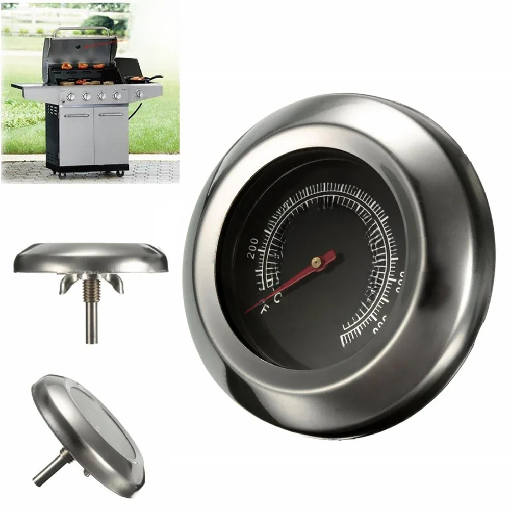 Therye.com-Jauge de température à cadran en acier inoxydable, accessoires de barbecue, sonde de cuisson des aliments, outils de cuisine ménagers