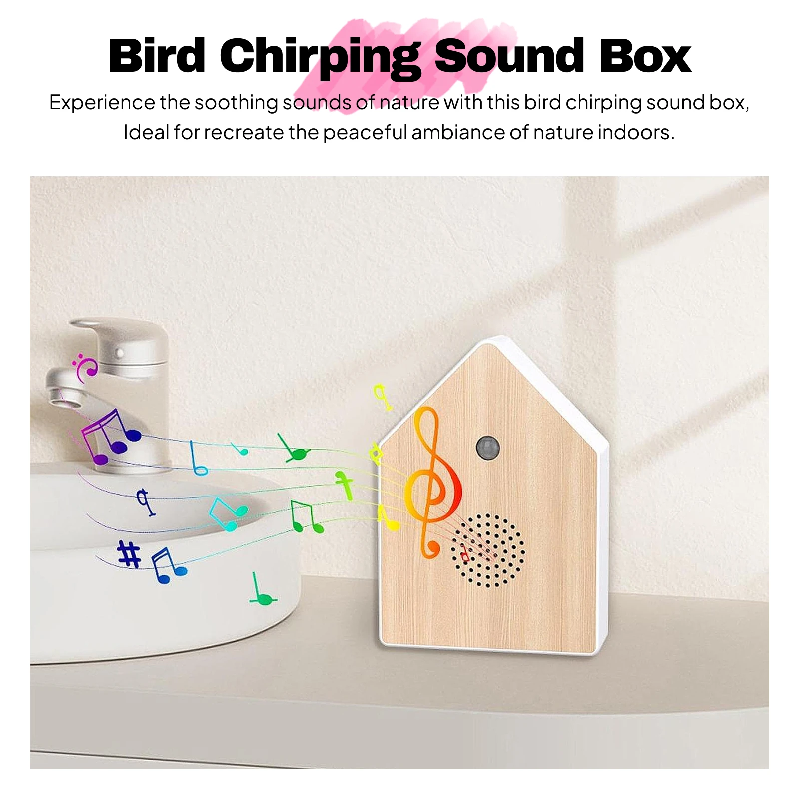 Kesoto Vogel Soundbox White