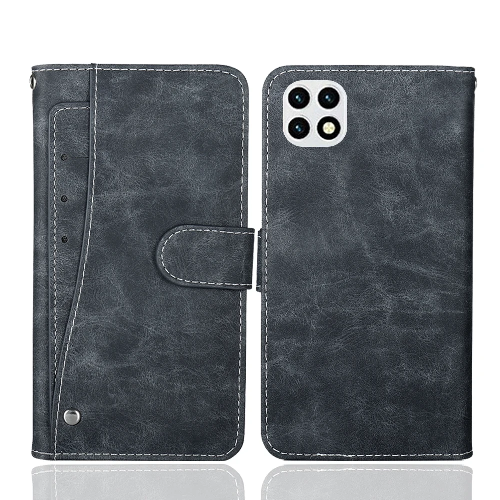 Leather Wallet Boost Mobile Celero 5G Case 6.52