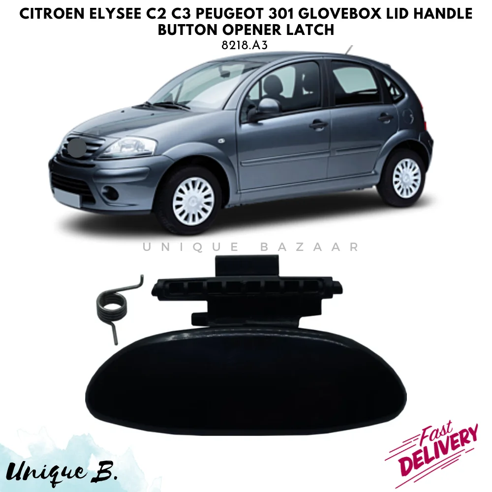 

Для Citroen Elysee C2 C3 Peugeot 301 Glovebox крышка ручка кнопка открывания защелка 8218.A3 8218A3 черные запасные части свободные съемки