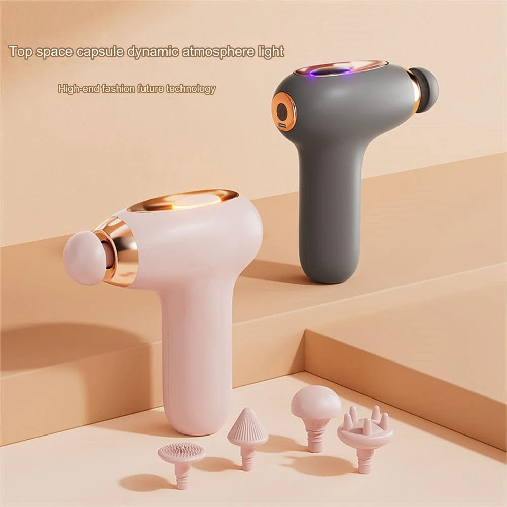 Mini Fascia Pistool Spier Relaxatie Massager Elektrische Trillingen Draagbare Lichaamsmassage