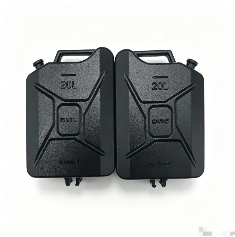 D1RC 1/10 Scale Plastic Simulation Jerry Can Decor Accessory for Defender D90 Camel Cup RC Crawler Car Cosmetic Upgrade Part