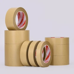 Packing Packaging Kraft Paper Gummed Tape for Masking,Moving,Shipping Carton Sealing Tape,Picture Frame Backing Tape